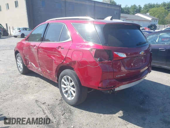 2018 Chevrolet Equinox LT z VIN 3GNAXSEV4JS513155, wystawiony jako IAAI lot #42231518 z przebiegiem 108 626 mil mil oraz . Historia ofert i sprzedaży dostępna na DreamBid. Obrazek 3.