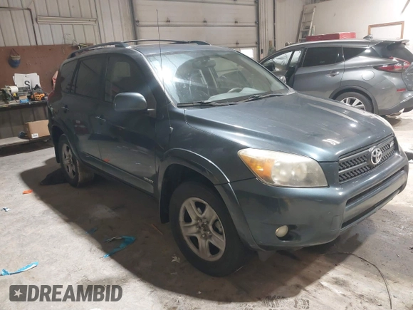 2008 Toyota RAV4 Sport with VIN JTMBK32V986042754, listed as a IAAI auction lot 41214143 with 159,350 mi miles. Bid and sale history available at carsss.com. Image 1.