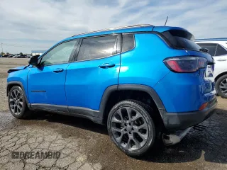 2021 Jeep Compass 80th Anniversary with VIN 3C4NJCEB4MT604223, listed as a Copart auction lot 55668035 with 87,801 mi miles and Clean title. Bid and sale history available at DreamBid. Image 2.