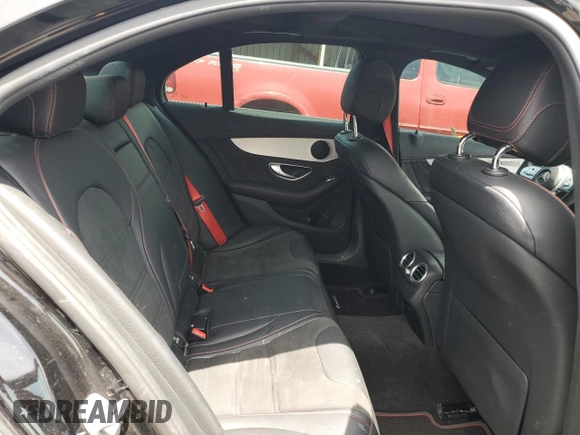 2019 Mercedes-Benz C 43 AMG with VIN 55SWF6EB3KU292221, listed as a Copart auction lot 56335835 with 38,369 mi miles and Salvage title. Bid and sale history available at DreamBid. Image 10.