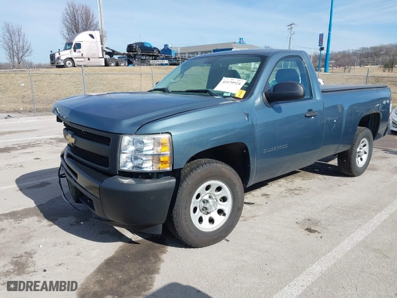 2011 Chevrolet Silverado 1500 Work Truck with VIN 1GCNKPEA0BZ391577, listed as a IAAI auction lot 41470524 with 117,556 mi miles. Bid and sale history available at carsss.com. Image 2.