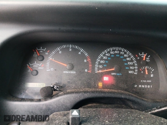 1998 Dodge Dakota SLT with VIN 1B7GG22X0WS597602, listed as a Copart auction lot 84299884 with 187,120 mi miles and Salvage Title. Bid and sale history available at carsss.com. Image 9.