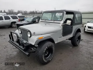 1985 Jeep CJ z VIN 1JCCM87AXFT128119, wystawiony jako Copart lot #42979045 z przebiegiem 83 932 mil mil oraz Tytuł czysty. Historia ofert i sprzedaży dostępna na DreamBid. Obrazek 1.