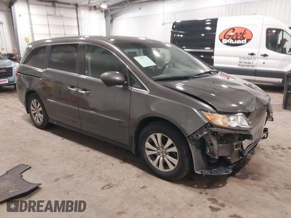 2017 Honda Odyssey SE with VIN 5FNRL5H33HB011792, listed as a IAAI auction lot 41718016 with 82,888 mi miles and . Bid and sale history available at carsss.com. Image 1.