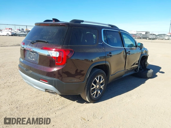 2021 GMC Acadia SLE with VIN 1GKKNKLS7MZ133735, listed as a IAAI auction lot 41065868 with 75,718 mi miles and . Bid and sale history available at DreamBid. Image 4.