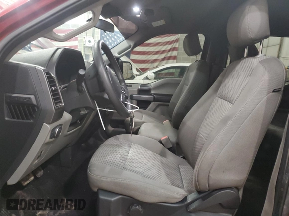 2019 Ford F-150 XL with VIN 1FTEW1E4XKKE79119, listed as a Copart auction lot 43783225 with 80,609 mi miles and Salvage Title. Bid and sale history available at carsss.com. Image 7.