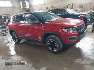 2018 Jeep Compass Trailhawk with VIN 3C4NJDDB5JT307366, listed as a IAAI auction lot 41839273 with 103,585 mi miles and . Bid and sale history available at carsss.com. Image 1.