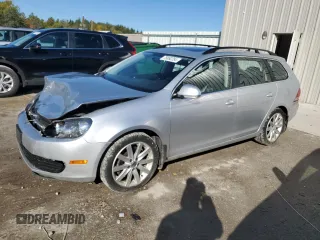 2014 Volkswagen Jetta SportWagen TDI w/Sunroof & Nav with VIN 3VWPL7AJ0EM604378, listed as a Copart auction lot 75892284 with 240,418 mi miles and Non Repairable. Bid and sale history available at carsss.com. Image 1.