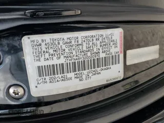 2002 Lexus SC 430 with VIN JTHFN48Y320020970, listed as a Copart auction lot 59332975 with 148,346 mi miles and Salvage title. Bid and sale history available at DreamBid. Image 12.