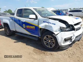 2019 Chevrolet Colorado 2WD Work Truck with VIN 1GCHSBEA7K1303834, listed as a IAAI auction lot 42710742 with 178,959 mi miles and . Bid and sale history available at DreamBid. Image 1.