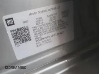 2023 Cadillac CT4 Premium Luxury z VIN 1G6DF5RK1P0131422, wystawiony jako Copart lot #65443314 z przebiegiem 37 385 mil mil oraz Czysty tytuł • Clean title. Historia ofert i sprzedaży dostępna na DreamBid. Obrazek 13.