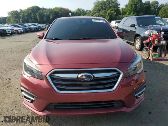 2018 Subaru Legacy Premium with VIN 4S3BNAH64J3013407, listed as a Copart auction lot 68874113 with 86,663 mi miles. Bid and sale history available at carsss.com. Image 5.