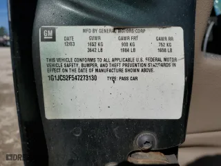 2004 Chevrolet Cavalier with VIN 1G1JC52F547273130, listed as a Copart auction lot 77738094 with 0 mi miles and Non Repairable. Bid and sale history available at carsss.com. Image 13.
