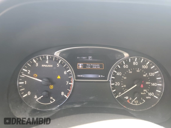 2017 Nissan Pathfinder Platinum with VIN 5N1DR2MM5HC667376, listed as a Copart auction lot 53351515 with 136,530 mi miles and Clean title. Bid and sale history available at DreamBid. Image 9.