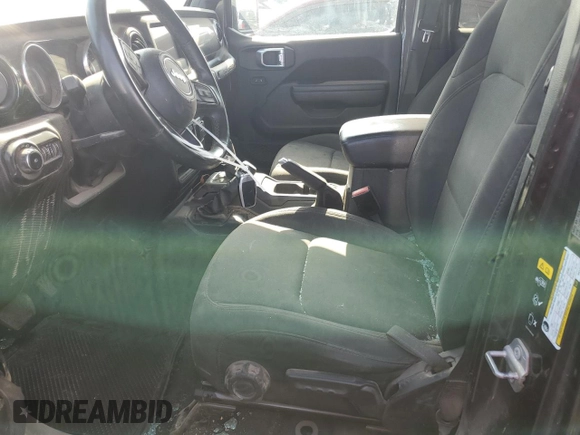2022 Jeep Wrangler Unlimited Sport S with VIN 1C4HJXDG7NW119880, listed as a Copart auction lot 61948555 with 31,381 mi miles and Salvage title. Bid and sale history available at DreamBid. Image 7.
