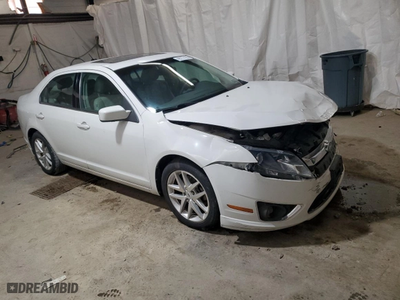 2011 Ford Fusion SEL with VIN 3FAHP0JA4BR289706, listed as a Copart auction lot 48777165 with 139,714 mi miles and Salvage Title. Bid and sale history available at carsss.com. Image 4.