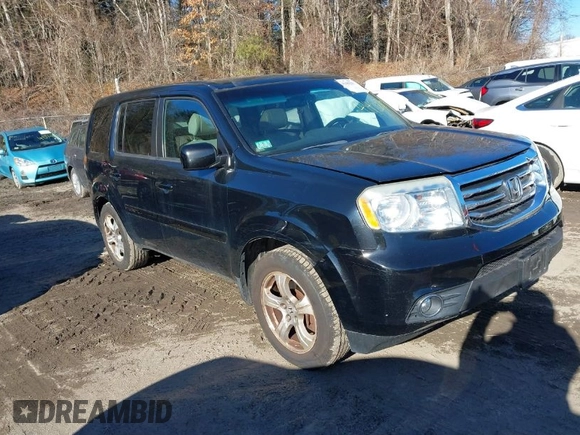 2013 Honda Pilot EX-L with VIN 5FNYF4H5XDB056818, listed as a IAAI auction lot 41485510 with 176,640 mi miles. Bid and sale history available at carsss.com. Image 1.
