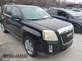 2010 GMC Terrain SLE-2 with VIN 2CTALDEW8A6373610, listed as a IAAI auction lot 41597066 with 190,527 mi miles. Bid and sale history available at carsss.com. Image 1.