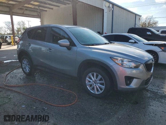 2014 Mazda CX-5 Touring with VIN JM3KE2CY8E0305641, listed as a Copart auction lot 42617165 with 107,336 mi miles and Salvage Title. Bid and sale history available at carsss.com. Image 4.
