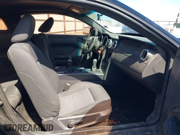 2007 Ford Mustang Deluxe with VIN 1ZVFT80N075253857, listed as a IAAI auction lot 41809040 with Not Provided miles. Bid and sale history available at carsss.com. Image 5.