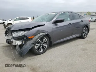 2017 Honda Civic Sedan EX-T with VIN 2HGFC1F37HH635251, listed as a Copart auction lot 52989145 with 127,679 mi miles and Clean Title. Bid and sale history available at carsss.com. Image 1.