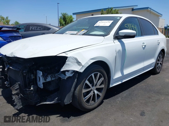 2017 Volkswagen Jetta SE with VIN 3VWDB7AJ9HM398293, listed as a IAAI auction lot 42551194 with 63,100 mi miles and . Bid and sale history available at DreamBid. Image 19.
