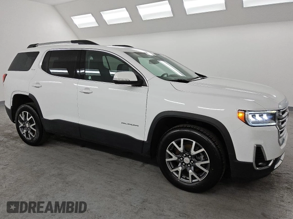 2023 GMC Acadia SLT with VIN 1GKKNML48PZ249267, listed as a Copart auction lot 49883775 with 46,150 mi miles and Salvage Title. Bid and sale history available at DreamBid. Image 4.