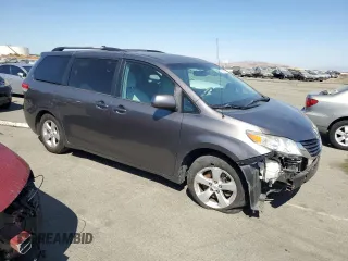 2011 Toyota Sienna LE AAS с VIN 5TDKK3DC3BS133408, выставлен на аукционе Copart как лот 72582564 с пробегом 128 168 миль миль и Списание • Salvage title. История ставок и продаж доступна на DreamBid. Изображение 4.