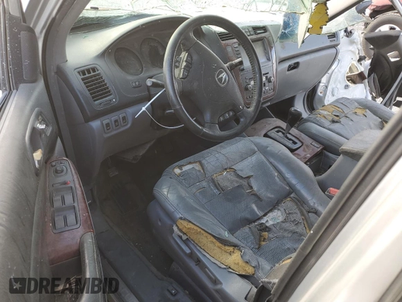 2004 Acura MDX Touring Pkg w/Navigation with VIN 2HNYD18834H537206, listed as a Copart auction lot 84939194 with 343,355 mi miles and Salvage Title. Bid and sale history available at carsss.com. Image 8.