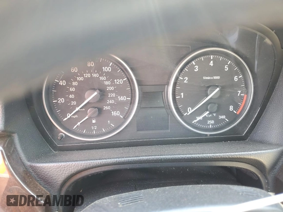 2011 BMW 3 Series 328i with VIN WBADW7C52BE544132, listed as a Copart auction lot 59556505 with Not provided miles and Clean title. Bid and sale history available at DreamBid. Image 9.