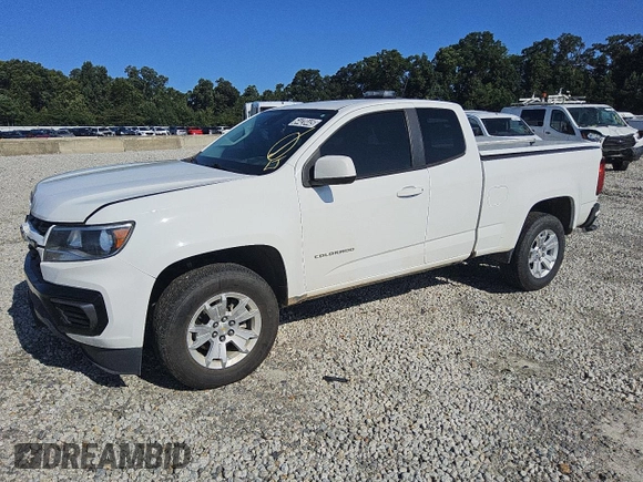 2022 Chevrolet Colorado 2WD LT with VIN 1GCHSCEA8N1245873, listed as a Copart auction lot 64428445 with 68,812 mi miles and Clean title. Bid and sale history available at DreamBid. Image 1.