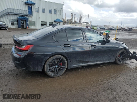2021 BMW 3 Series 330i xDrive with VIN 3MW5R7J07M8C02992, listed as a Copart auction lot 50254725 with 71,901 mi miles and Salvage Title. Bid and sale history available at carsss.com. Image 3.