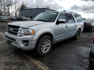 2015 Ford Expedition Max Limited z VIN 1FMJK2AT0FEF15879, wystawiony jako Copart lot #46840635 z przebiegiem 123 738 mil mil oraz Szkoda całkowita • Salvage title. Historia ofert i sprzedaży dostępna na DreamBid. Obrazek 1.