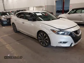 2016 Nissan Maxima SL with VIN 1N4AA6AP2GC399721, listed as a IAAI auction lot 41818252 with 64,386 mi miles and . Bid and sale history available at DreamBid. Image 1.