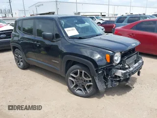 2020 Jeep Renegade Sport с VIN ZACNJAAB2LPM06219, выставлен на аукционе IAAI как лот 42063083 с пробегом 47 225 миль миль и . История ставок и продаж доступна на DreamBid. Изображение 1.