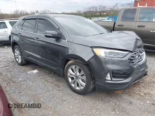 2020 Ford Edge Titanium with VIN 2FMPK4K93LBA55441, listed as a IAAI auction lot 41823875 with 1 mi miles. Bid and sale history available at carsss.com. Image 1.