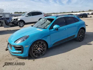 2023 Porsche Macan S z VIN WP1AG2A50PLB35346, wystawiony jako Copart lot #43214635 z przebiegiem 9155 mil mil oraz Szkody całkowita. Historia ofert i sprzedaży dostępna na DreamBid. Obrazek 1.