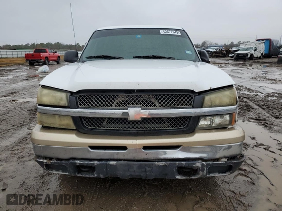 2004 Chevrolet Silverado 1500 Work Truck with VIN 1GCEC14X74Z226659, listed as a Copart auction lot 42877545 with 348,475 mi miles and Salvage Title. Bid and sale history available at carsss.com. Image 5.