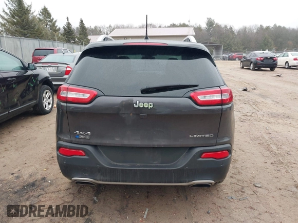 2018 Jeep Cherokee Limited with VIN 1C4PJMDXXJD502325, listed as a IAAI auction lot 41678953 with 52,951 mi miles. Bid and sale history available at carsss.com. Image 16.