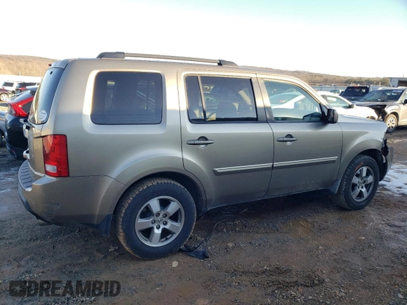 2010 Honda Pilot EX with VIN 5FNYF3H49AB002536, listed as a Copart auction lot 87884825 with 130,108 mi miles and Salvage Title. Bid and sale history available at carsss.com. Image 3.
