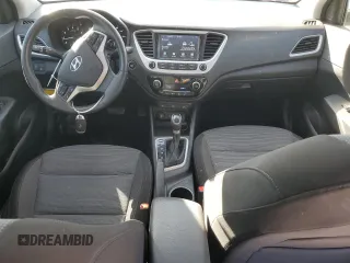 2022 Hyundai Accent Limited with VIN 3KPC34A61NE165830, listed as a Copart auction lot 46813205 with 33,461 mi miles and Salvage Title. Bid and sale history available at carsss.com. Image 8.