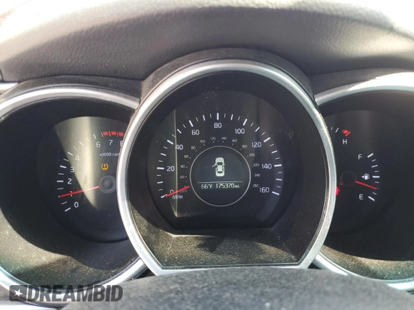 2015 Kia Optima LX with VIN 5XXGM4A70FG411489, listed as a Copart auction lot 47704435 with 175,370 mi miles and Clean Title. Bid and sale history available at carsss.com. Image 9.
