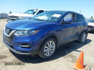 2022 Nissan Rogue S with VIN JN1BJ1AW6NW478333, listed as a IAAI auction lot 42000877 with 32,858 mi miles and . Bid and sale history available at DreamBid. Image 14.