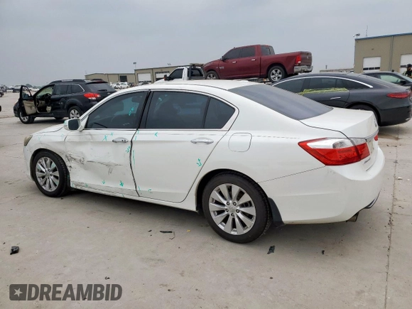 2013 Honda Accord Touring with VIN 1HGCR3F94DA048502, listed as a Copart auction lot 56619655 with 148,084 mi miles and Salvage title. Bid and sale history available at DreamBid. Image 2.