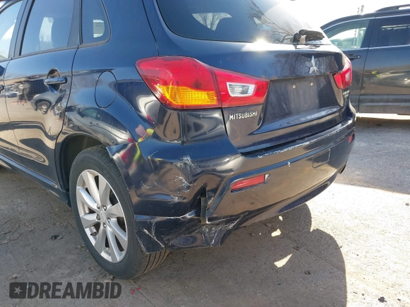 2012 Mitsubishi Outlander Sport SE with VIN JA4AR4AU2CZ004533, listed as a IAAI auction lot 41822155 with 227,478 mi miles. Bid and sale history available at carsss.com. Image 6.