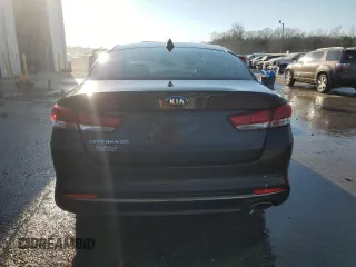2018 Kia Optima LX with VIN KNAGT4L39J5233802, listed as a Copart auction lot 46636785 with 49,222 mi miles and Salvage Title. Bid and sale history available at carsss.com. Image 6.
