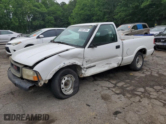 1998 GMC Sonoma z VIN 1GTCS1443W8511481, wystawiony jako Copart lot #54587395 z przebiegiem 104 975 mil mil oraz Szkoda całkowita • Salvage title. Historia ofert i sprzedaży dostępna na DreamBid. Obrazek 1.