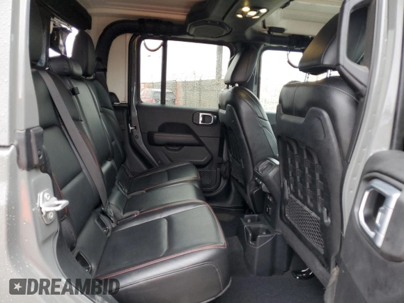 2021 Jeep Gladiator Rubicon with VIN 1C6JJTBG5ML615653, listed as a Copart auction lot 51297795 with 48,918 mi miles and Salvage title. Bid and sale history available at DreamBid. Image 10.