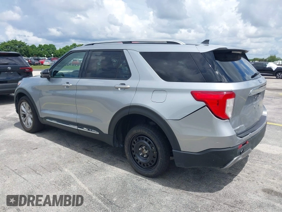 2023 Ford Explorer Limited with VIN 1FMSK8FH3PGB40409, listed as a IAAI auction lot 42739775 with 38,734 mi miles and . Bid and sale history available at DreamBid. Image 3.