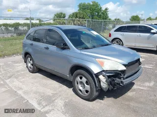 2008 Honda CR-V LX with VIN 3CZRE38368G705279, listed as a IAAI auction lot 41945465 with 280,593 mi miles. Bid and sale history available at carsss.com. Image 1.